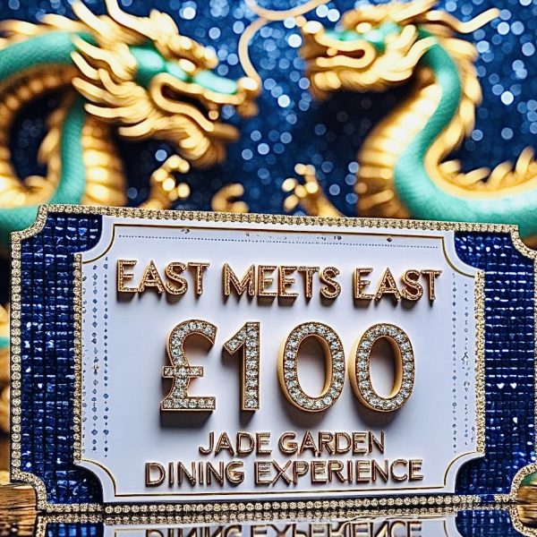 A FOODIE'S MEAL TICKET ! WIN £100 JADE GARDEN DINING