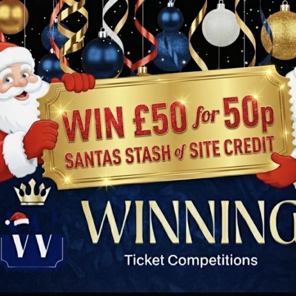WIN a £50 Santa Stash of Site Credit for just 50p !