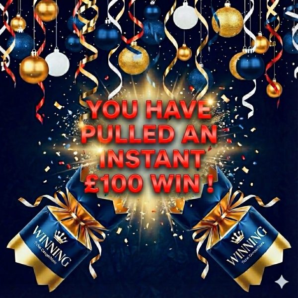 WTC £3000 CHRISTMAS CRACKER - £2.5k of INSTANT CASH WINS + £500 DECEMBER ENDPRIZE DRAW