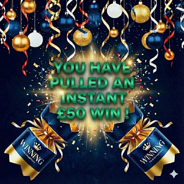 WTC £3000 CHRISTMAS CRACKER - £2.5k of INSTANT CASH WINS + £500 DECEMBER ENDPRIZE DRAW