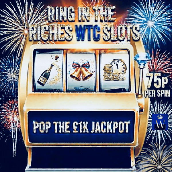 🔔RING IN THE RICHES WTC SLOTS. WIN £1000 INSTANTLY for 75p