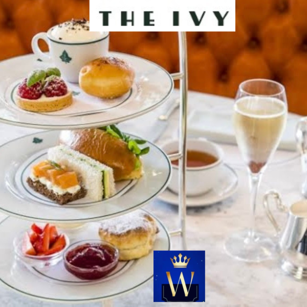WIN CHAMPAGNE AFTERNOON TEA @ THE IVY for Two. Edinburgh or Glasgow