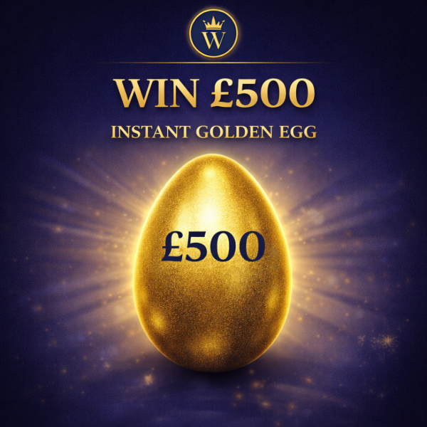 £3K EASTER INSTANT CASH SMASH + £100 EASTER PRIZE DRAW