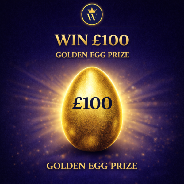 £3K EASTER INSTANT CASH SMASH + £100 EASTER PRIZE DRAW