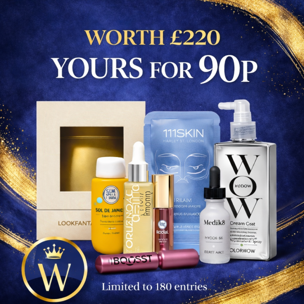 THE LF GOLDEN BEAUTY EGG worth £220. LOW ODDS. WIN THIS for 90p